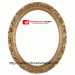 Pigura Cermin Oval