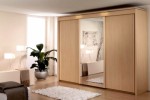 Almari Sliding with wooden and Mirror IMJ 023