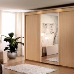 Almari Sliding with Wooden and Mirror IMJ 023